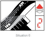 Diagram 6:  radar hiding under the cover of the normal alert.