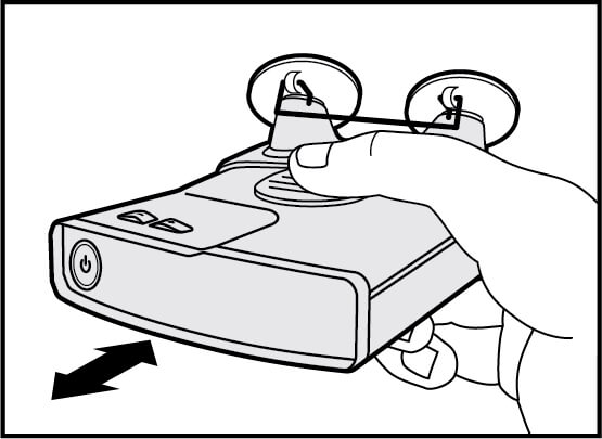 Diagram: Windshield mount V1