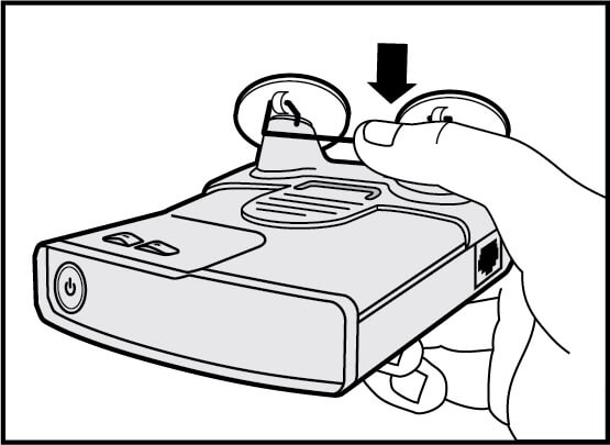 Diagram: Windshield mount V1